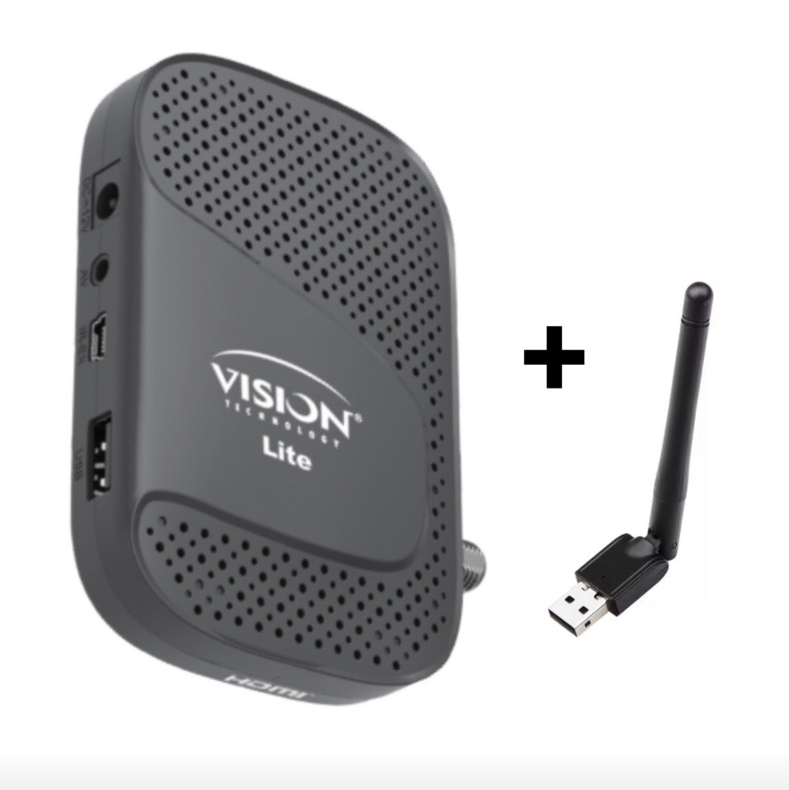 Récepteur Vision Lite Avec Clé wifi + 4 Abonnements