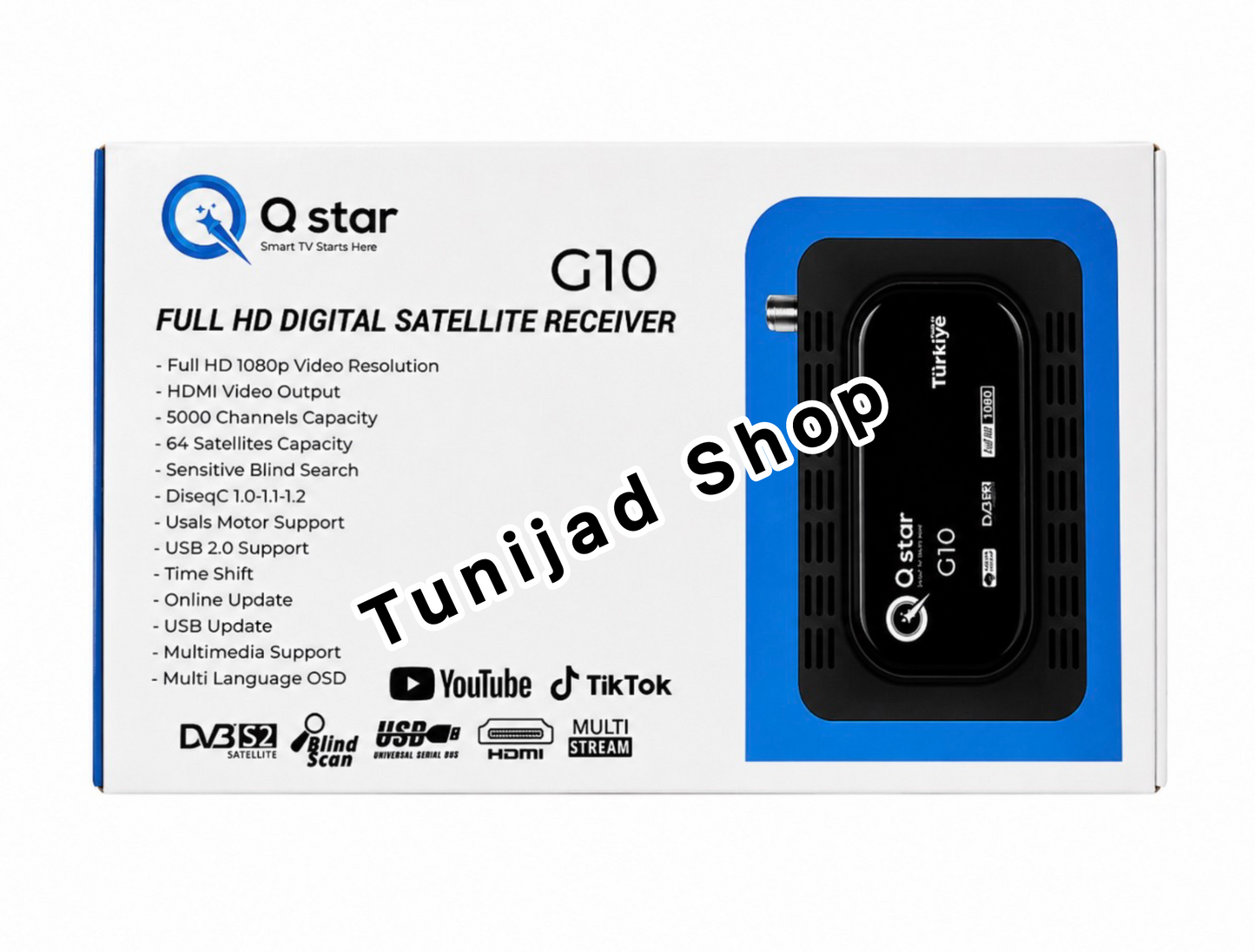 Récepteur Q STAR G10 (Sans Capteur Wifi)