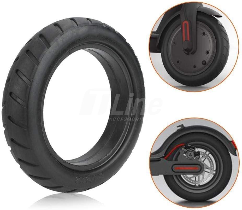 Pneu Solide Avant arrière Compatible avec Le Scooter électrique Xiaomi Mijia M365
