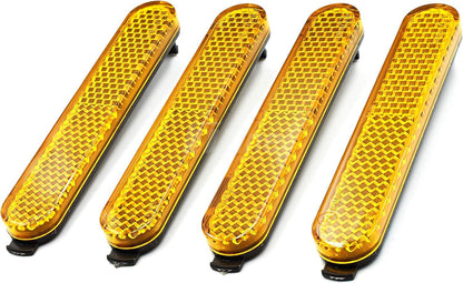 Réflecteur de couverture réfléchissant de roue arrière pour trottinette électrique Xiaomi 1S, Essential, Pro2, Mi 3