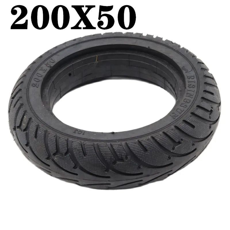 Pneu solide 200×50 8 pouces sans chambre à air pour scooter électrique kugoo kirin s2