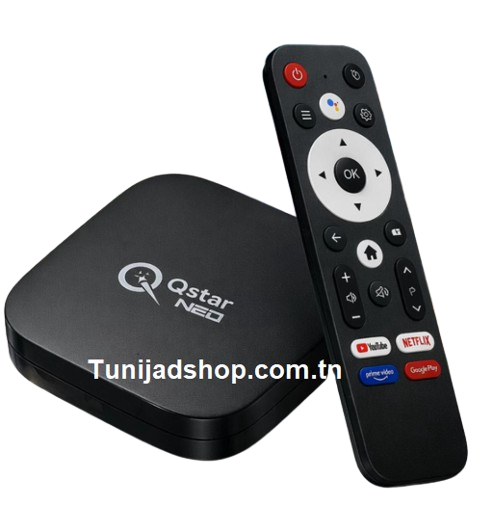 BOX ANDROID QSTAR NEO  4Go 16Go 4K + Abonnement